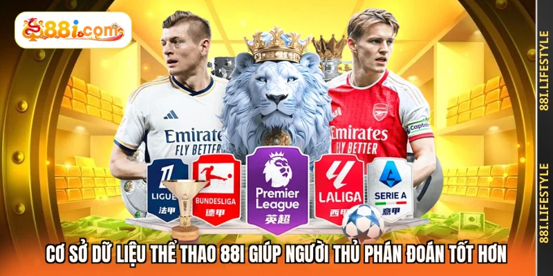 Cơ sở dữ liệu thể thao 88I giúp người thủ phán đoán tốt hơn