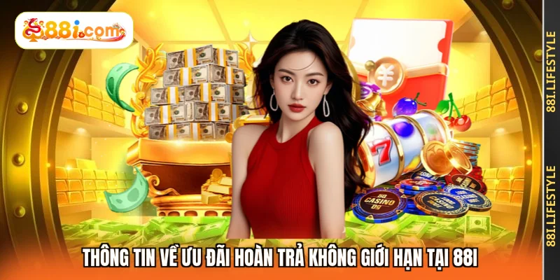 Thông tin về ưu đãi hoàn trả không giới hạn tại 88I